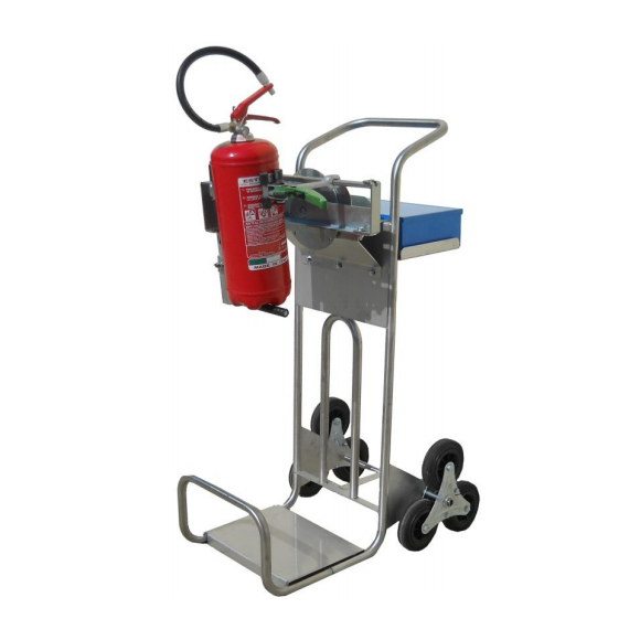 Caddie Bench mobil műhelykocsi tűzoltókészülékek szervízeléséhez