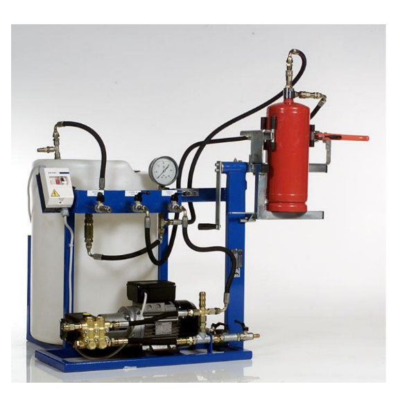 HT 35 - Porraloltó víznyomáspróba egység