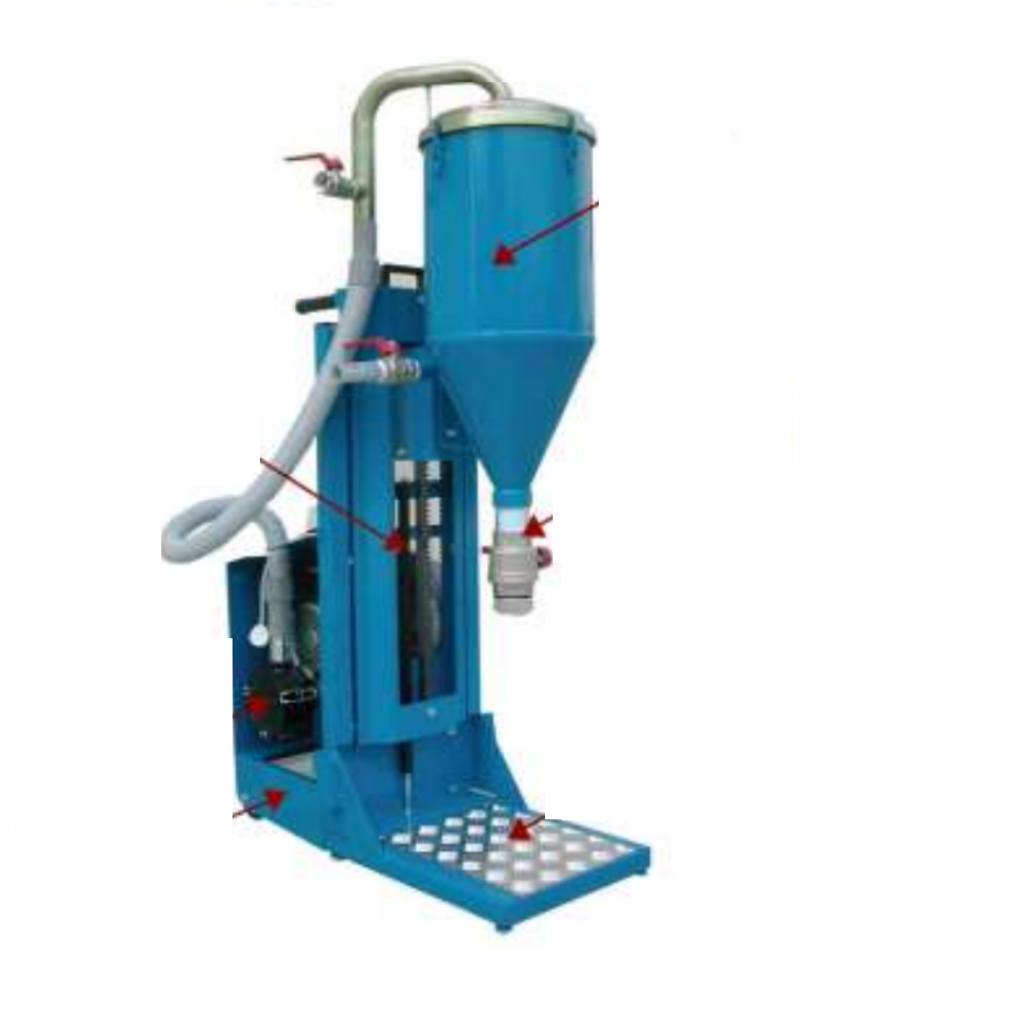 TOTEM MTS - Oltópor töltése és visszanyerése. Folyamatos 8 órás üzemre