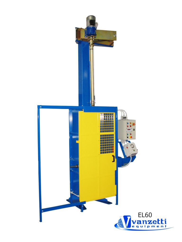 EL60 gázpalack szelepelő és kiszelepelő gép