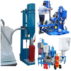 Portöltés és porvisszanyerés