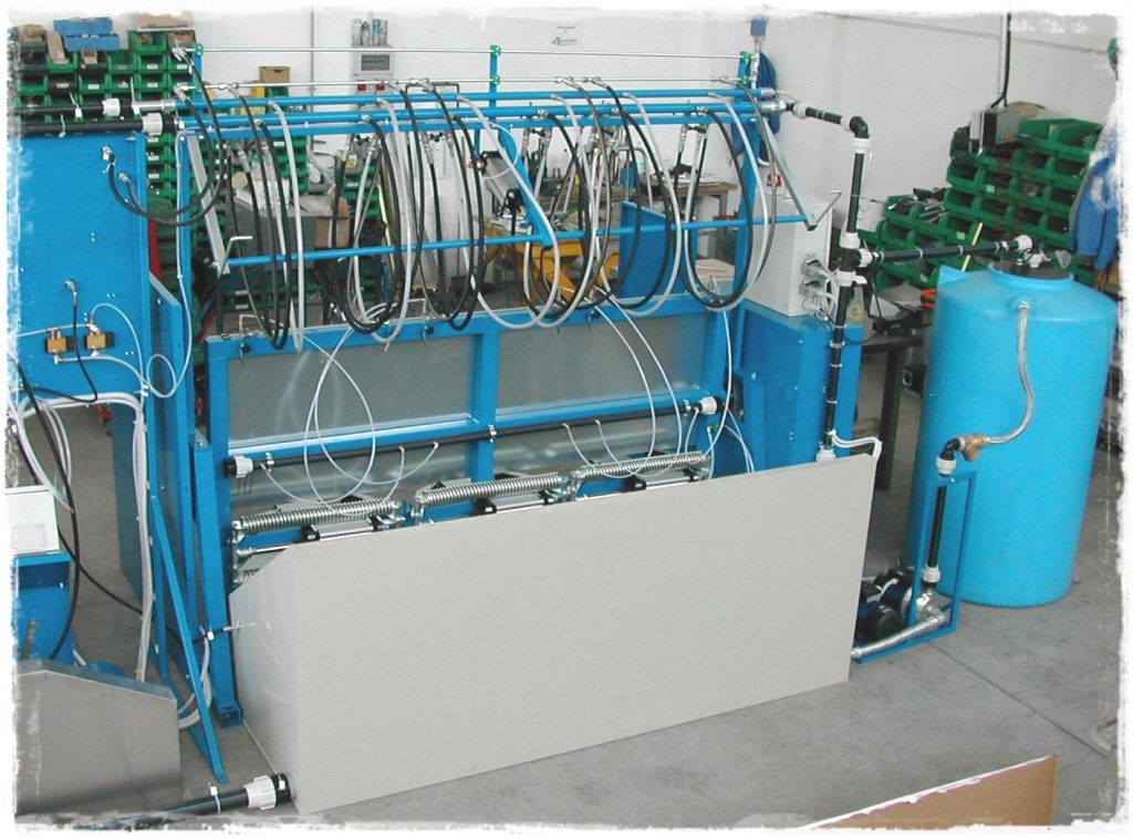 bwt50 visszanyerő tartály FIT50 nyomáspróbázó géppel