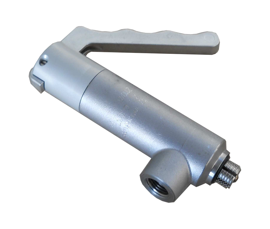 Qucik press fire extinguisher pressurization