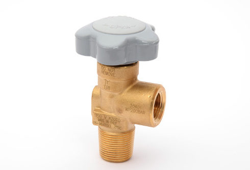 Egyszerű ipari réz szelep gázpalackhoz