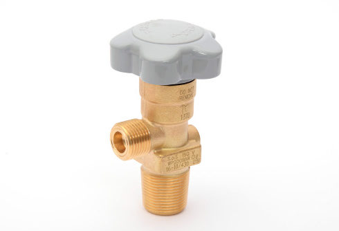 Szabványos réz gázpalack szelep