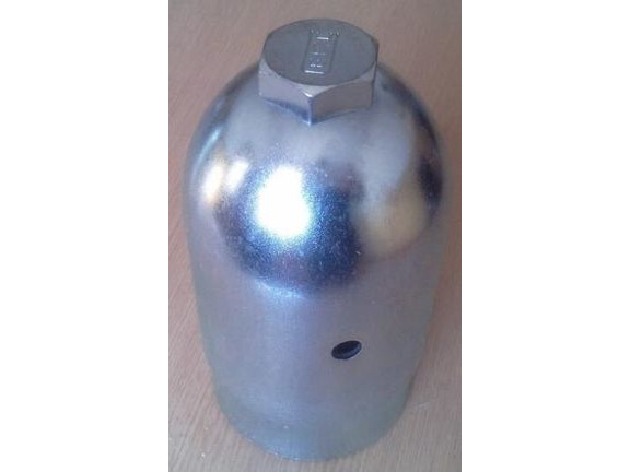 Gázpalack fém védősapka DIN-S