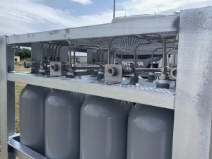 Bundle 16x special manifold with 4x2 outlet