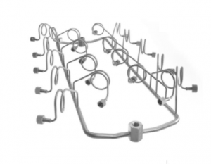 Gázpalack köteg 20 palackos csőcsatlakozás