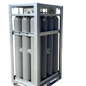 PWENT Standard 12x Gas cylinder bundle main picture without background