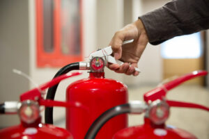 Specific fire extinguisher types are designed to tackle different types of fires.